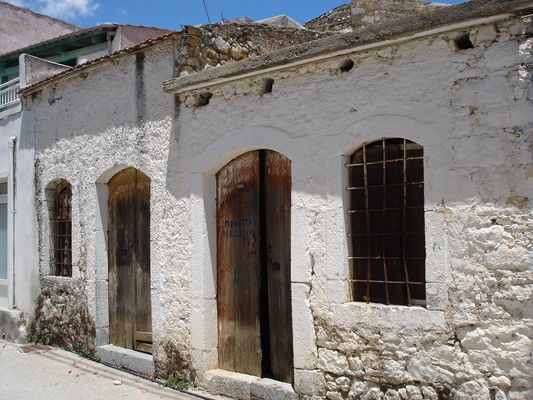 Old building in Mochos. 
